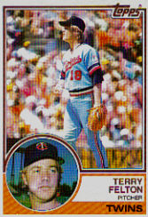 1983 Topps      181     Terry Felton